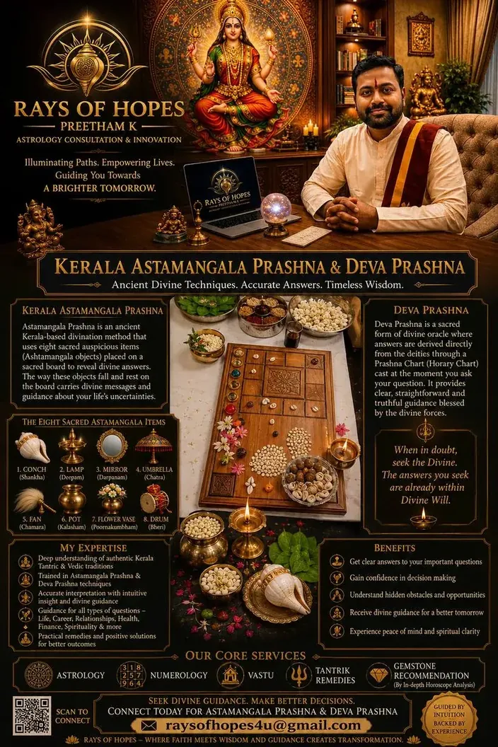 Kerala Astamangala Prashna & Deva Prashna